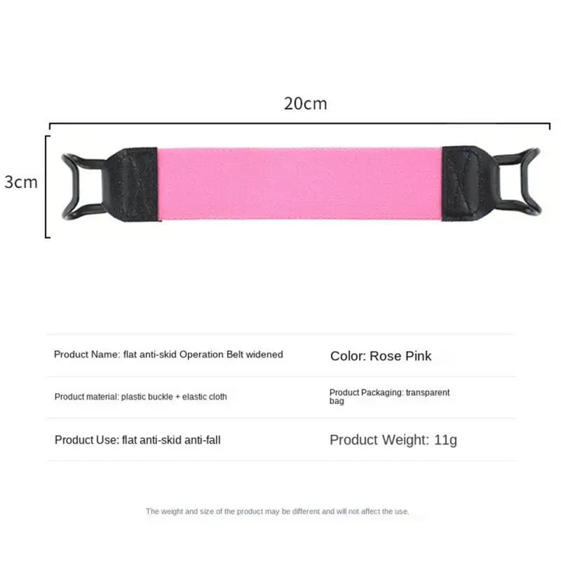 -Handed Operation Hand Strap Holder Security Finger Grip Stretch Protective Leather Belt Gift Pad Tablet E-Reader