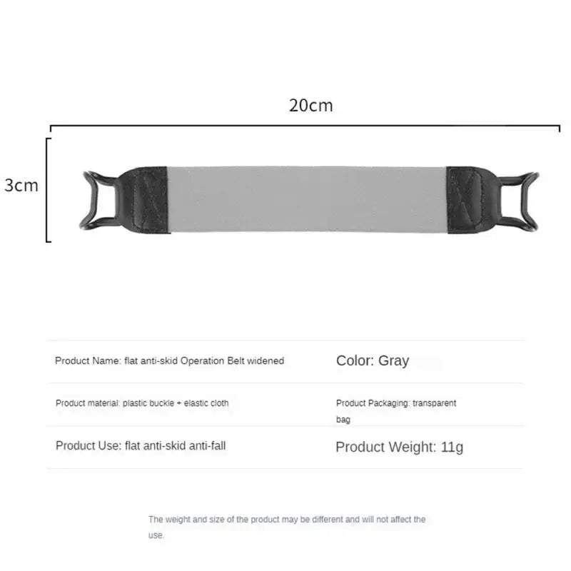 -Handed Operation Hand Strap Holder Security Finger Grip Stretch Protective Leather Belt Gift Pad Tablet E-Reader